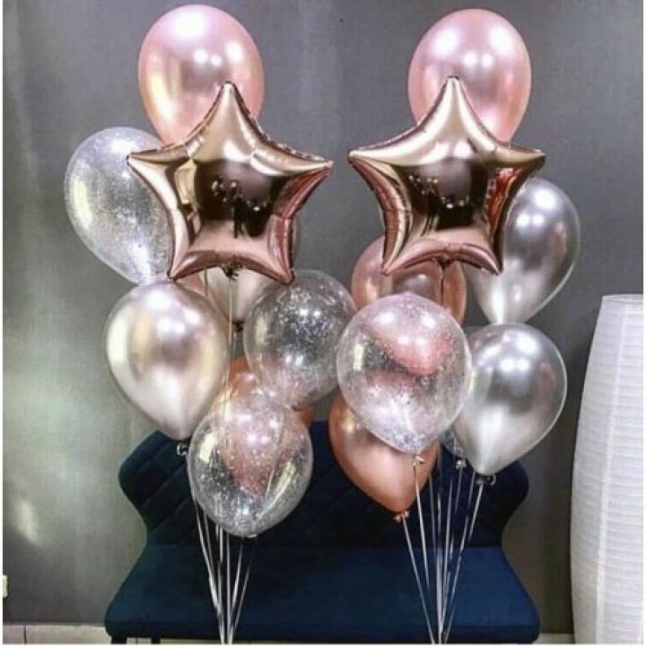 Фонтаны шаров "Дубль старт" в Грозные