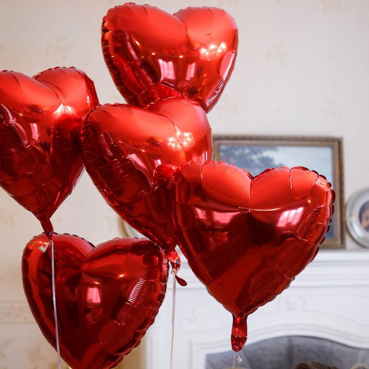 Фольгированный шар "Сердце" в Грозные