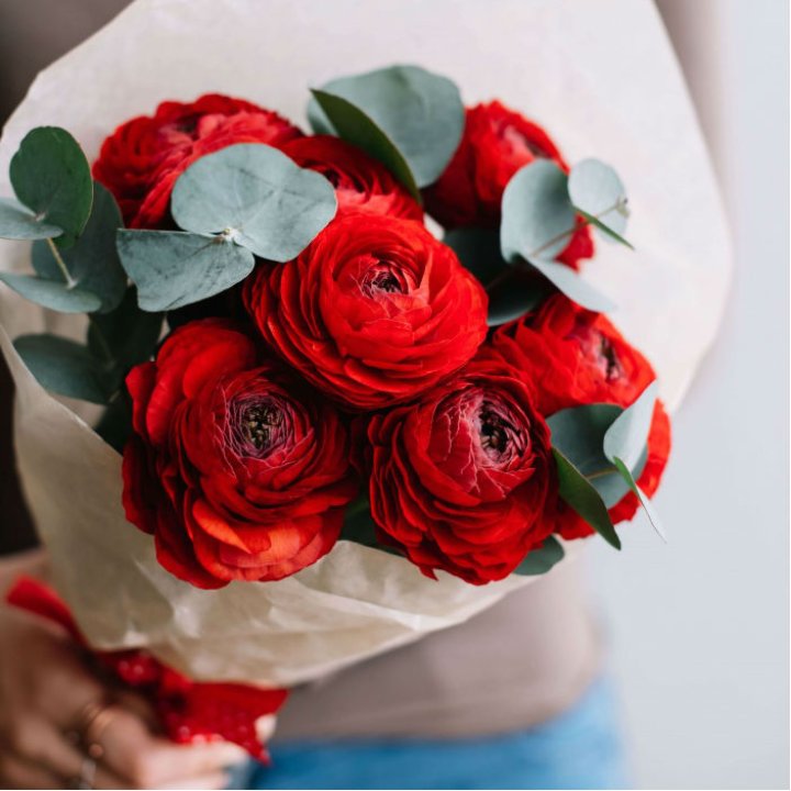 Букет ранункулюсов  в Грозные