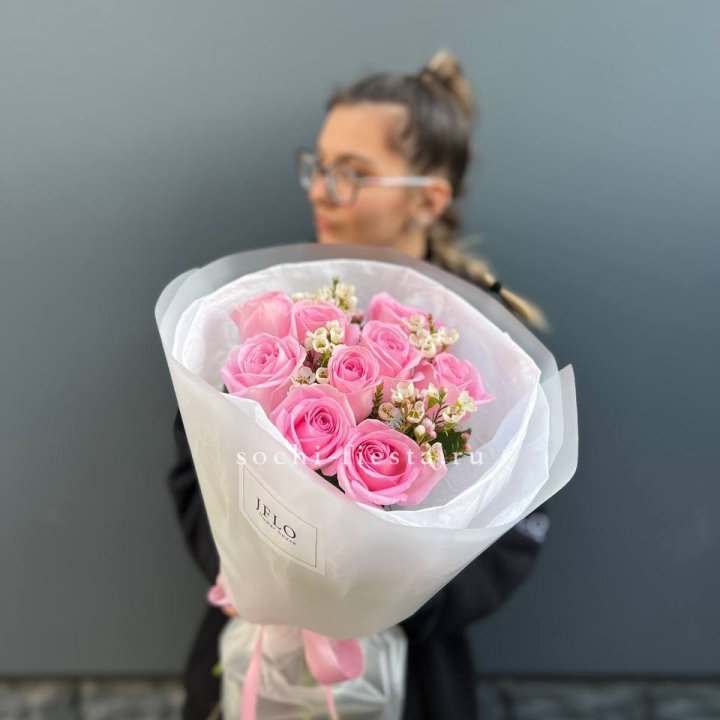 Букет розовых роз  в Грозные