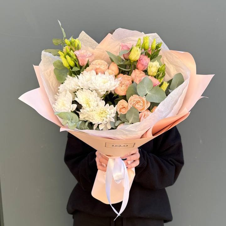 Букет "Персиковая нежность" в Грозные