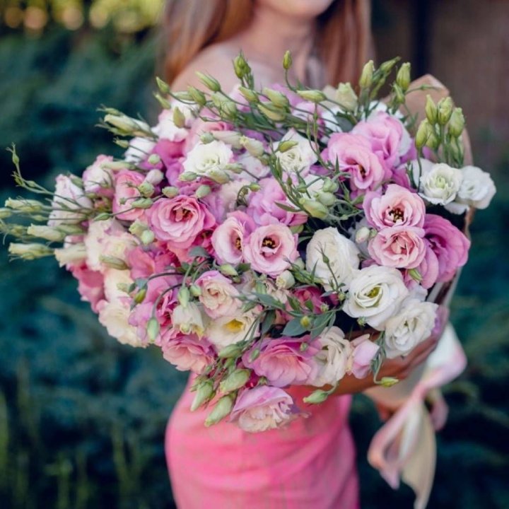 Букет эустом №1  в Грозные