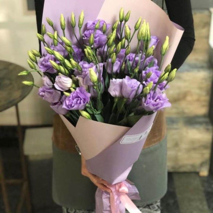 Букет эустом "Лило" в Грозные