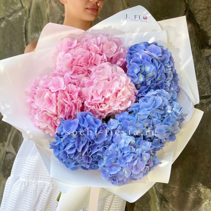 Букет гортензий №1 в Грозные