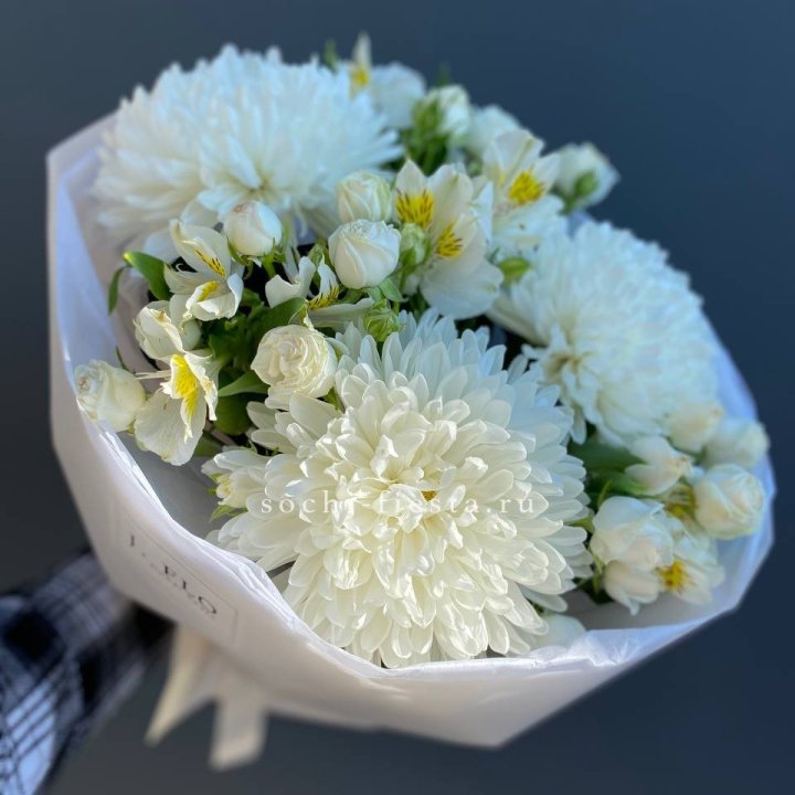 Букет из хризантем "Миранда" в Грозные