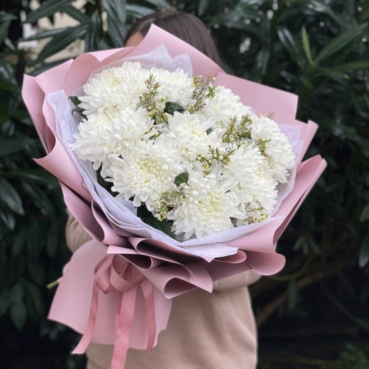 Букет хризантем №1 в Грозные