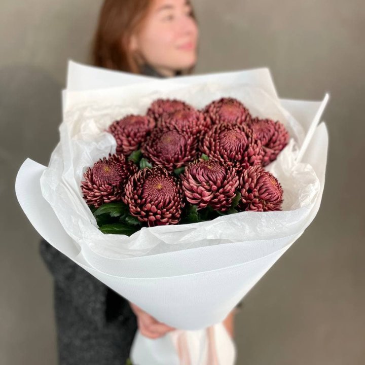 Букет хризантем "Касиопия" в Грозные