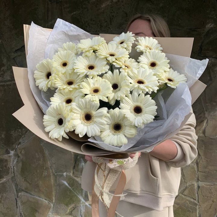 Букет голландских гербер "Шейн"" в Грозные