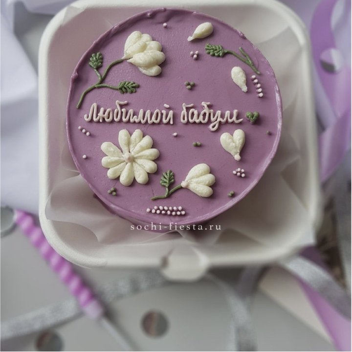 Бенто-торт "Любимой бабуле" в Грозные