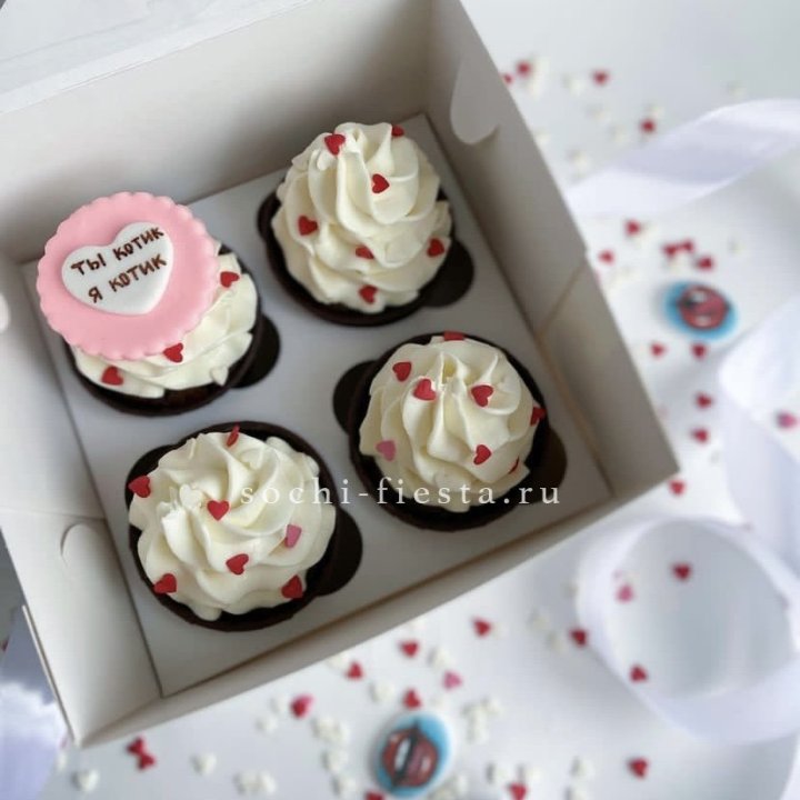 Набор капкейков "Для тебя" в Грозные