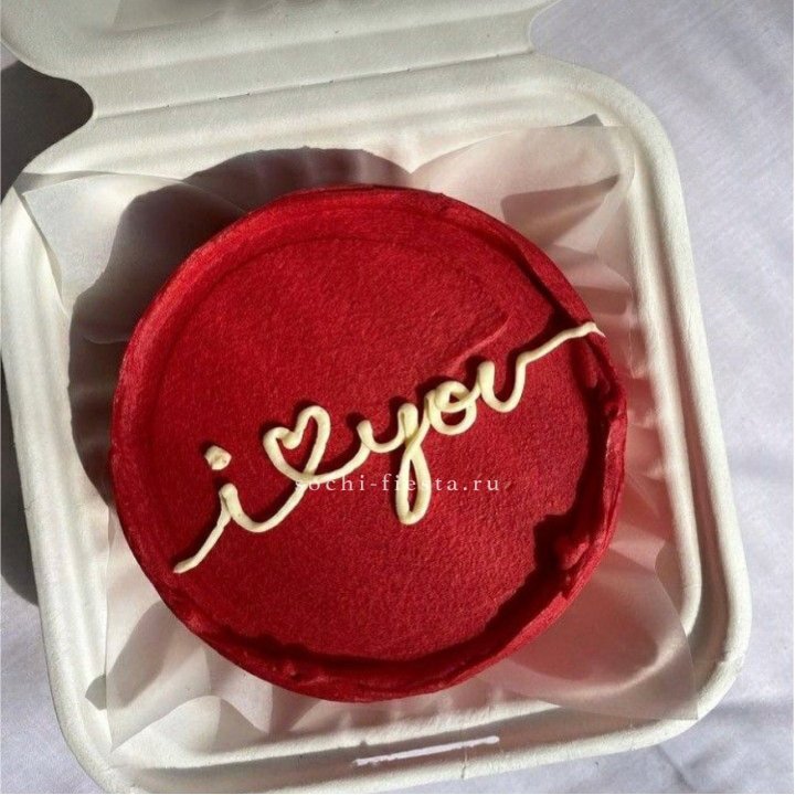 Бенто-торт "Я тебя люблю бесконечно" в Грозные