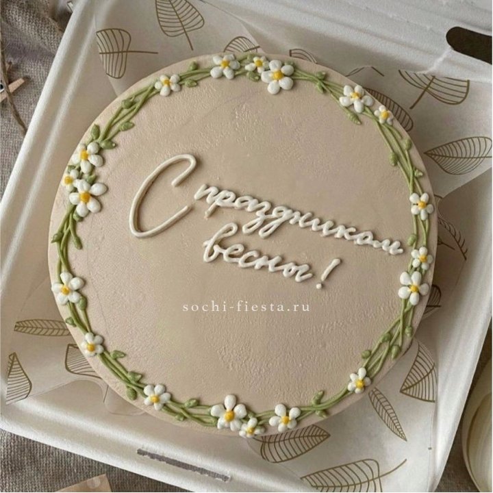 Бенто-торт "C праздником весны!"  в Грозные