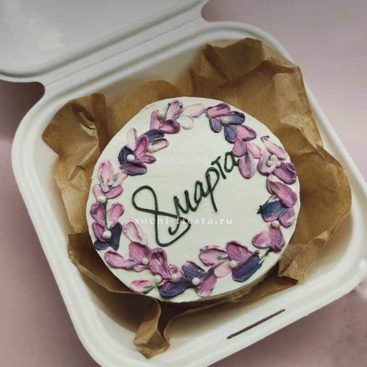 Бенто-торт "8 марта цветы"  в Грозные