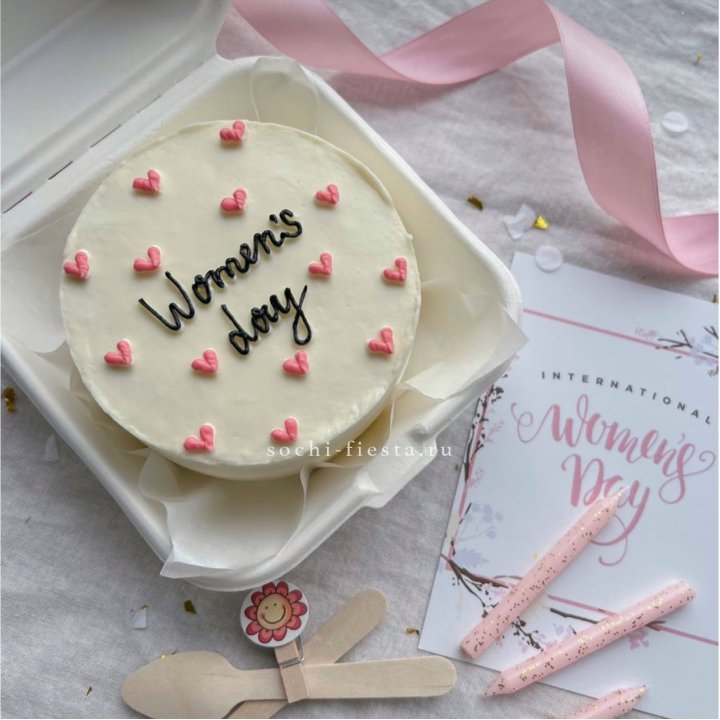 Бенто-торт "Дорогим женщинам"  в Грозные
