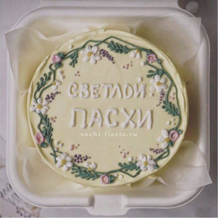 Бенто-торт "Светлой Пасхи" 2 в Грозные