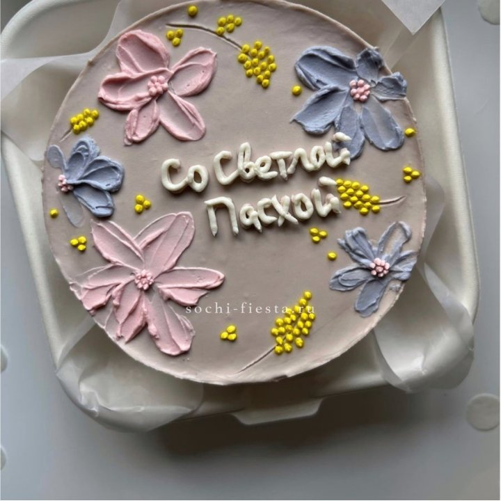 Бенто-торт "Светлой Пасхи" 3 в Грозные