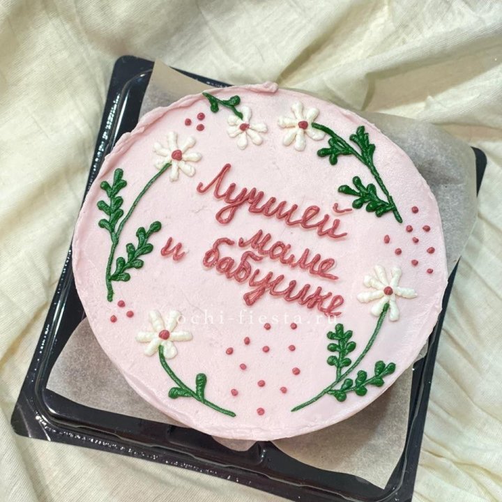 Бенто-торт "Лучшей маме и бабушке"  в Грозные