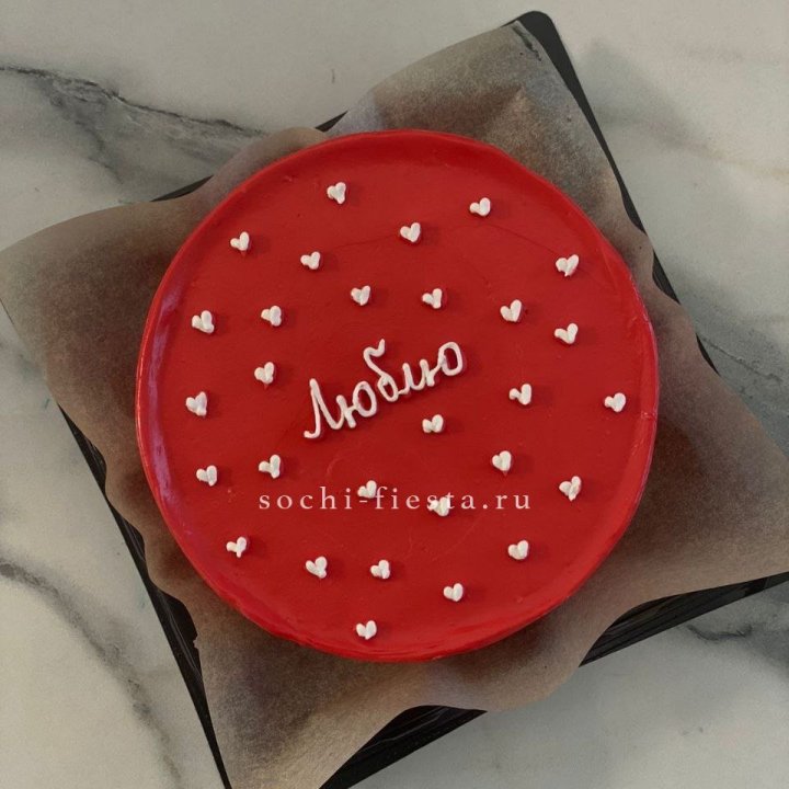 Бенто-торт "Люблю" в Грозные