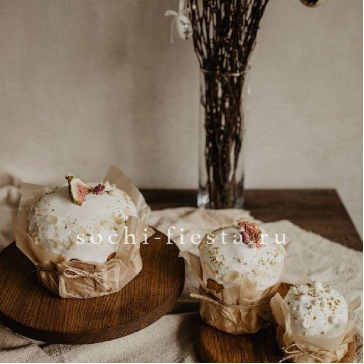 Кулич мини с изюмом в Грозные