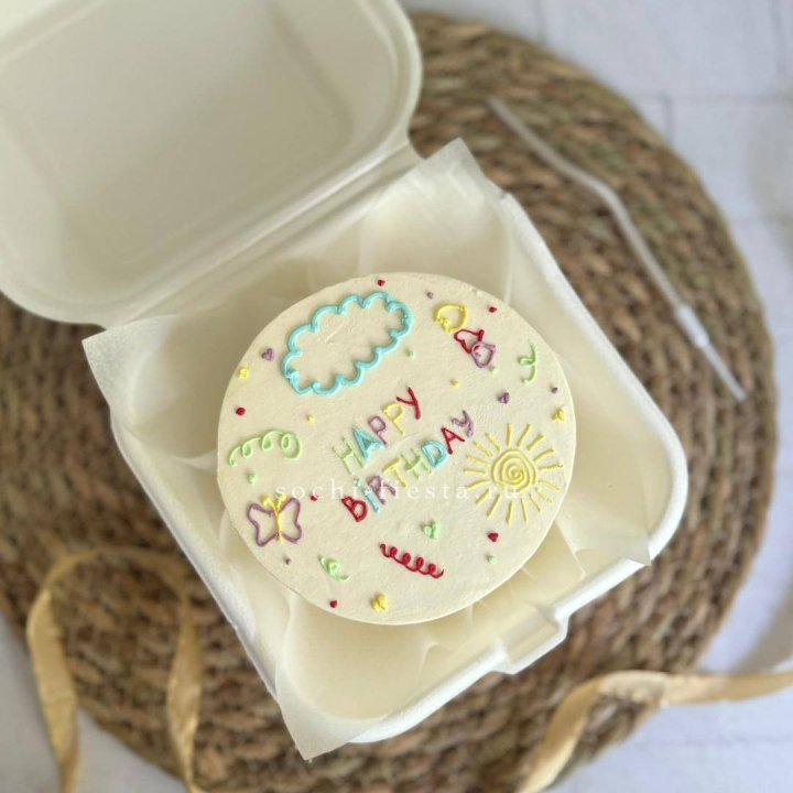 Бенто-торт "С днем рождения!"  в Грозные