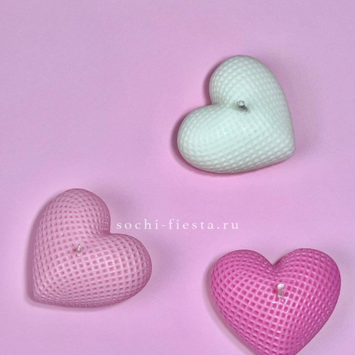 Набор свеч сердец в Грозные