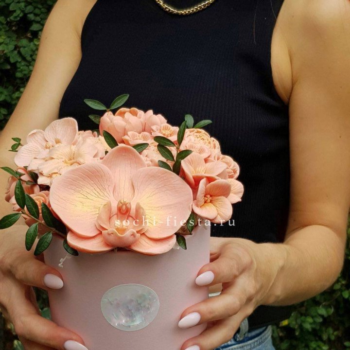 Шоколадный букет Орхидей в Грозные