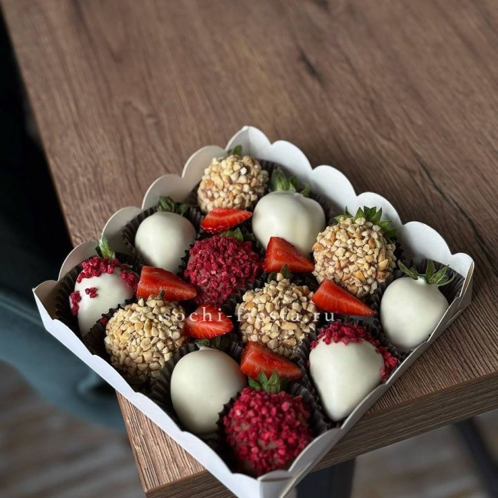 Клубника в шоколаде 12 ягод №2 в Грозные