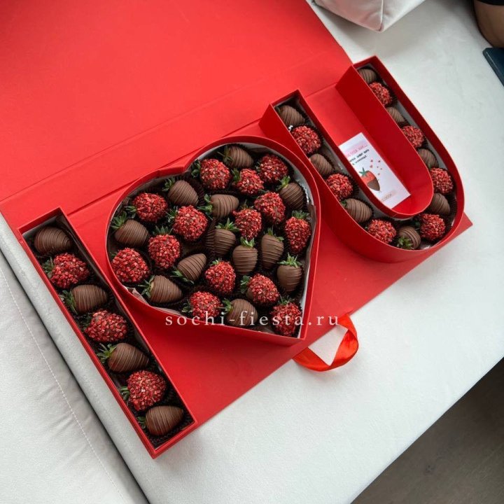 Клубника в шоколаде "Я люблю тебя" в Грозные