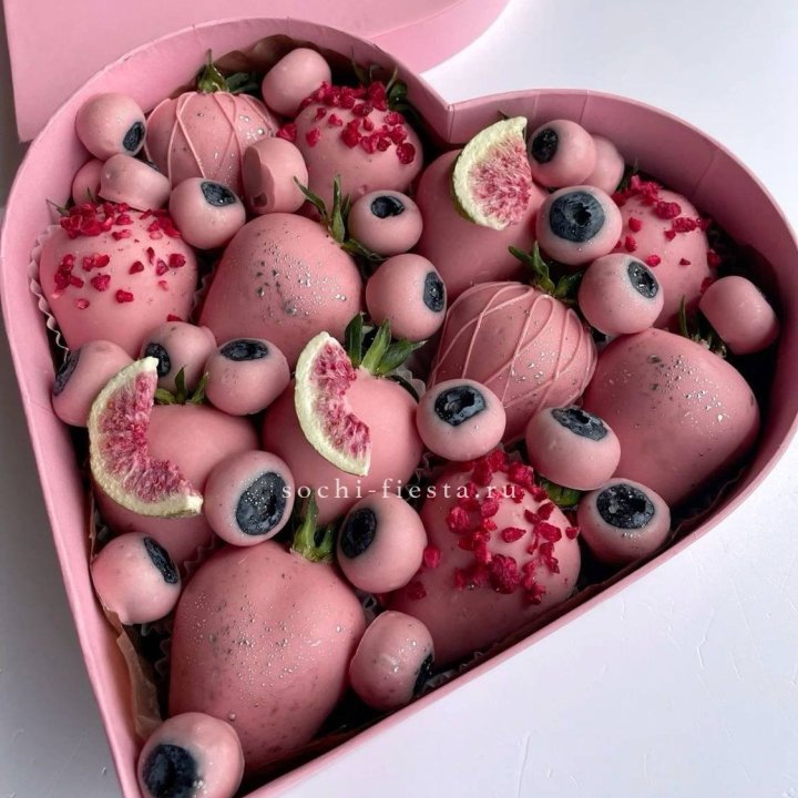 Клубника в шоколаде Сердце в Грозные