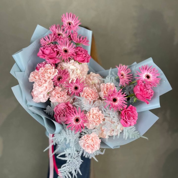 Дизайнерский букет "Свит хаер" в Грозные