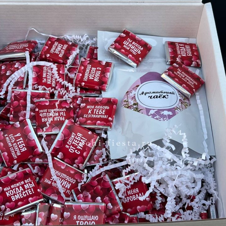 Набор Шоколад и Чай "101 причина любви" в Грозные