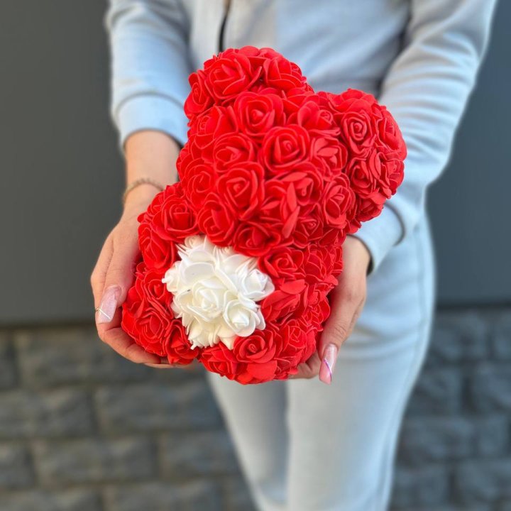 Медведь с белым сердцем в Грозные