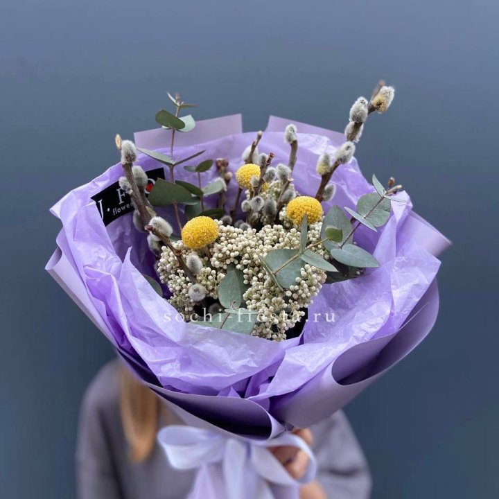 Букет с Вербой №1 в Грозные