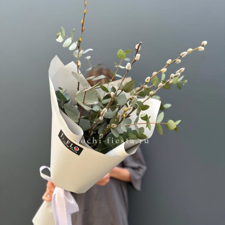 Букет Вербы и Эвкалипта в Грозные