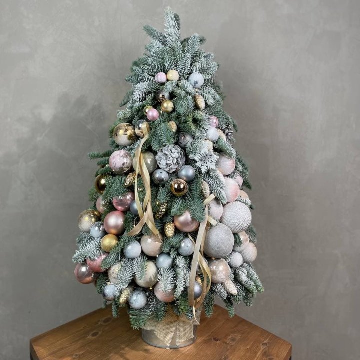 Новогодняя ёлка из веток датского нобилиса в Грозные