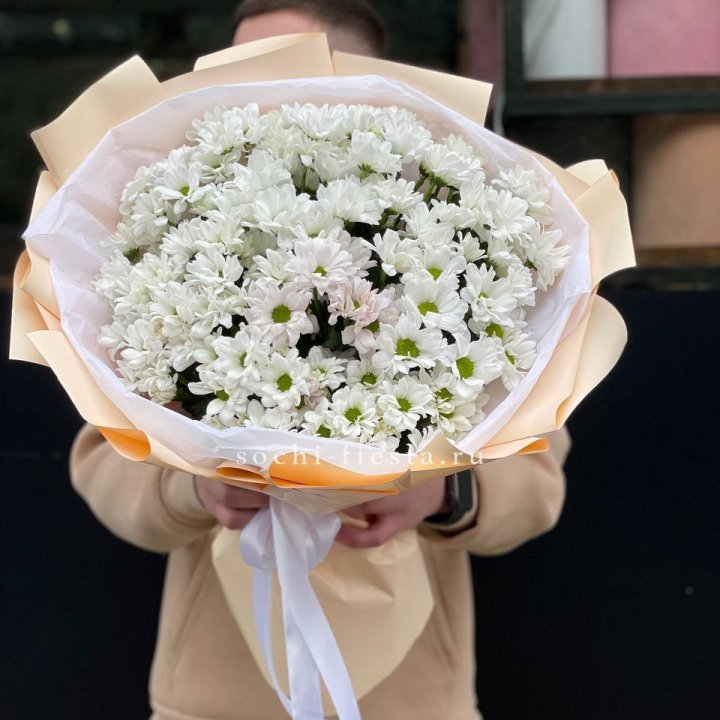  Букет хризантем в Грозные