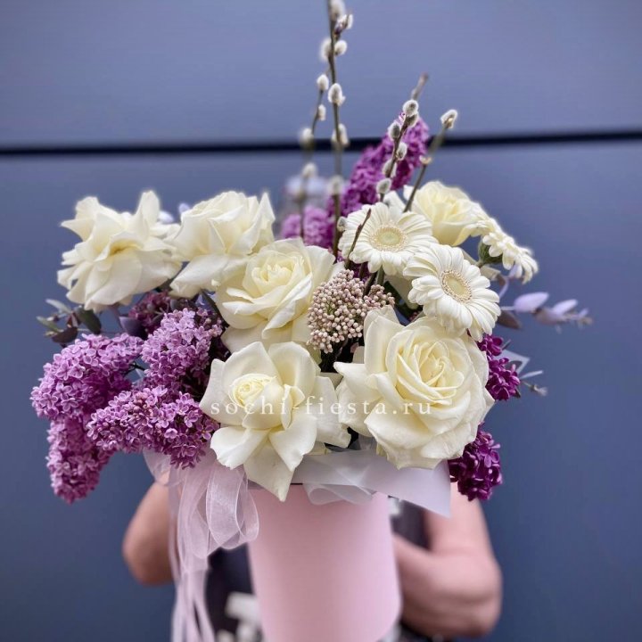 Цветочный бокс "Светлое Воскресенье" в Грозные