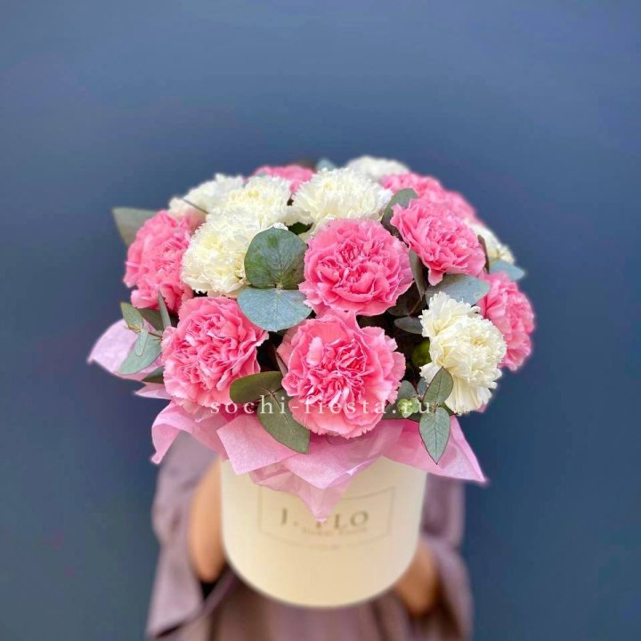 Диантусы в цилиндре в Грозные