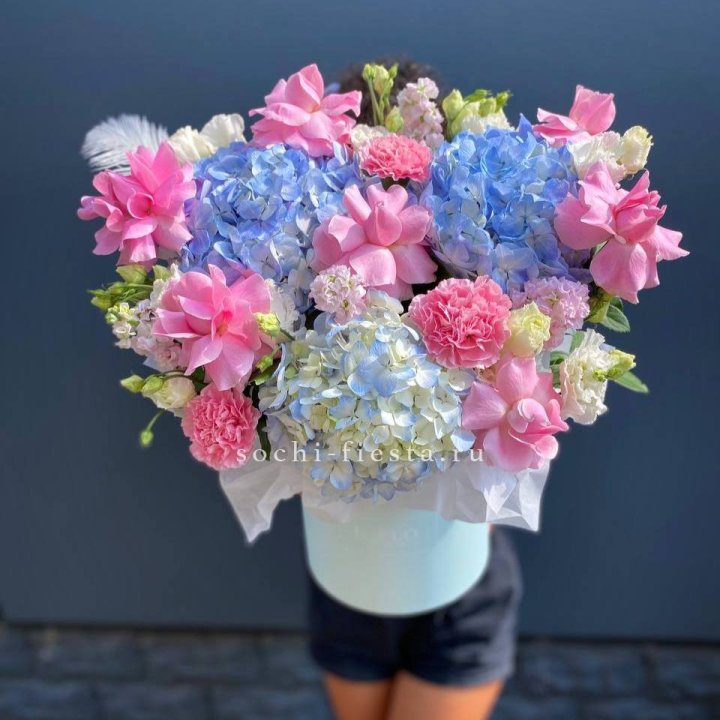 Коробка с цветами "Лемия" в Грозные