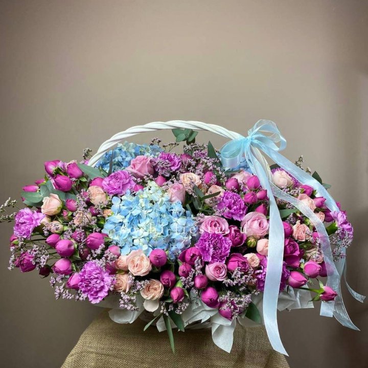 Авторская корзина "Лавандерия" в Грозные