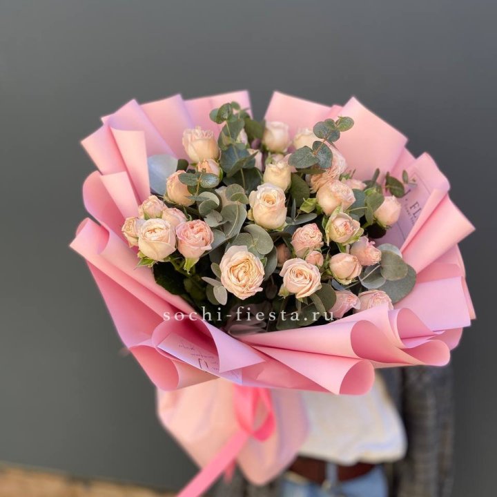 Букет пионовидных роз Cute Love в Грозные