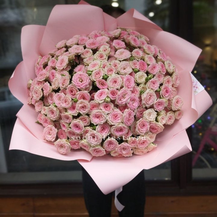 51 кустовая роза Твистер в Грозные