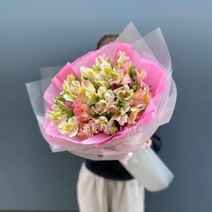 букет альстромерий "Черри" в Грозные