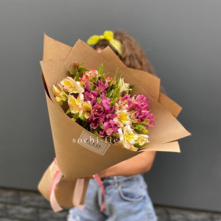 Альстромерии в крафте в Грозные