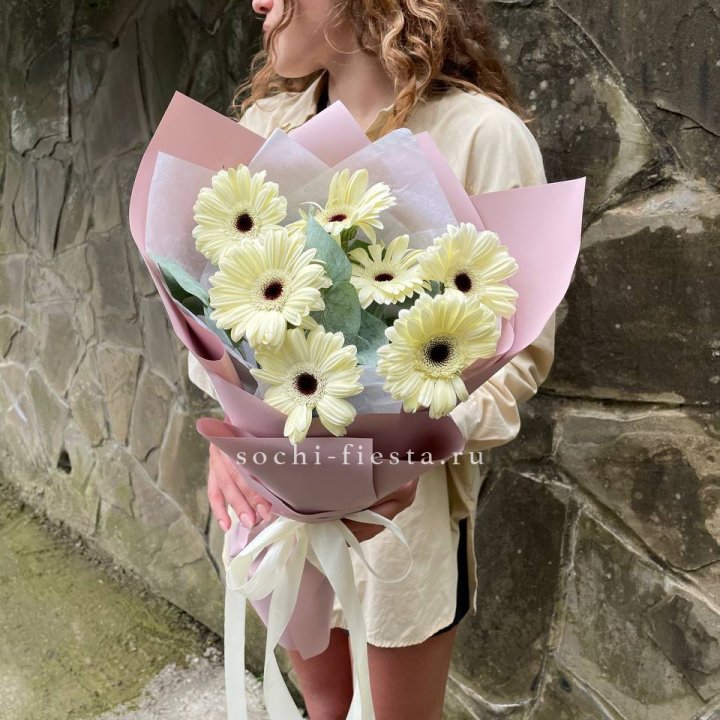 Букет голландских гербер  в Грозные