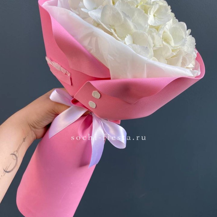 Гортензия в розовом пиджаке в Грозные