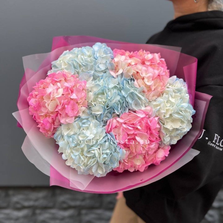 Букет гортензий "Тоника №2" в Грозные