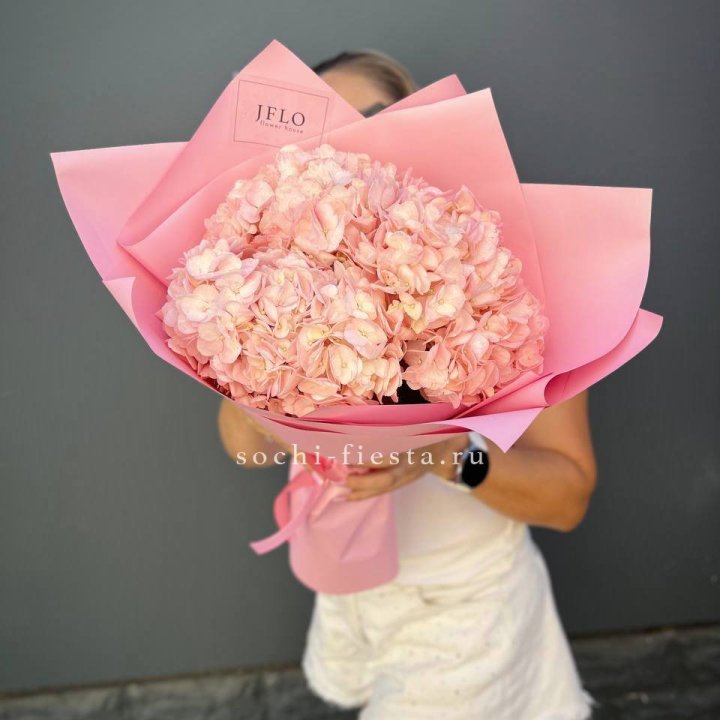 Букет гортензий "Крем" в Грозные