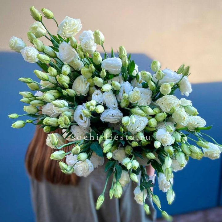 Охапка эустомы в Грозные