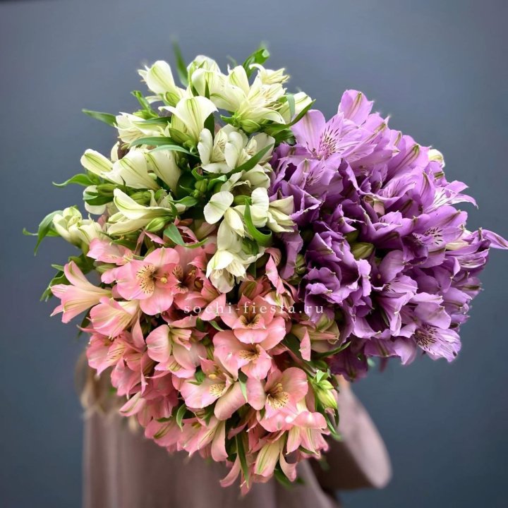 Охапка Альстромерии в Грозные